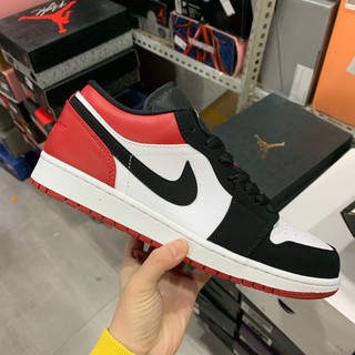Giày  Air Jordan 1 Retro Low "Bred Toe" |H12|