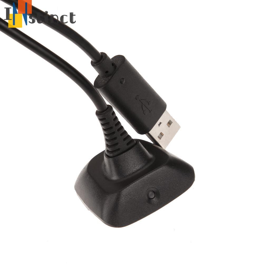 Dây Cáp Sạc USB Cho Tay Cầm Không Dây Xbox 360