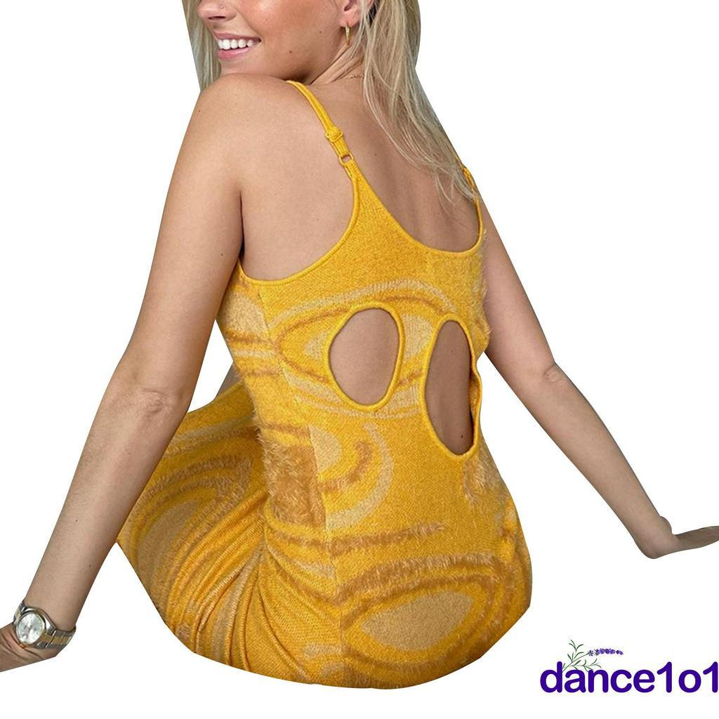 Đầm hai dây dáng ôm phối màu thời trang nữ tính chất lượng cao