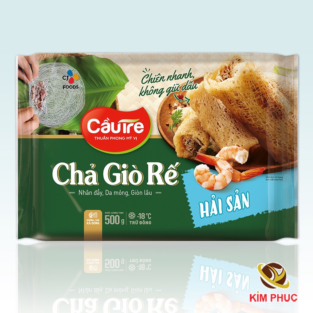 Chả giò rế nhân hải sản Cầu Tre 500g