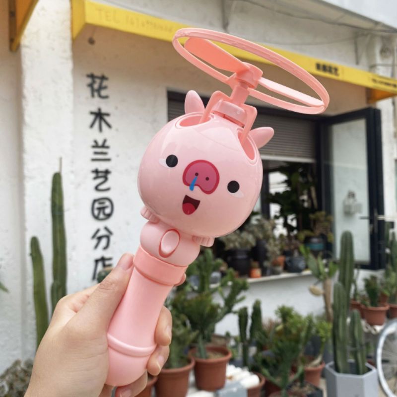 Máy Bắn Bong Bóng Xà Phòng Hình Con Vật Cho Bé