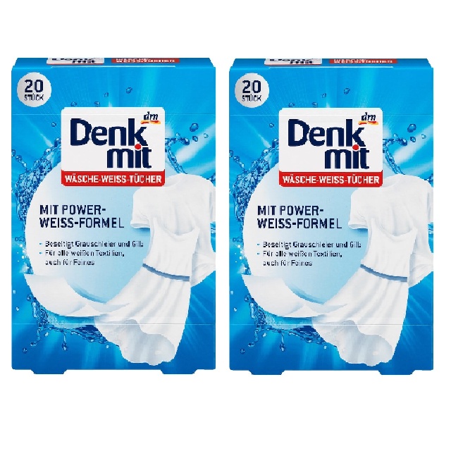 Tẩy trắng quần áo Denkmit 20 miếng