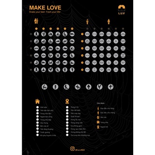 Hộp Make Love Trò Chơi Board Game Nâng Tầm Cảm Xúc Cho Cuộc Yêu