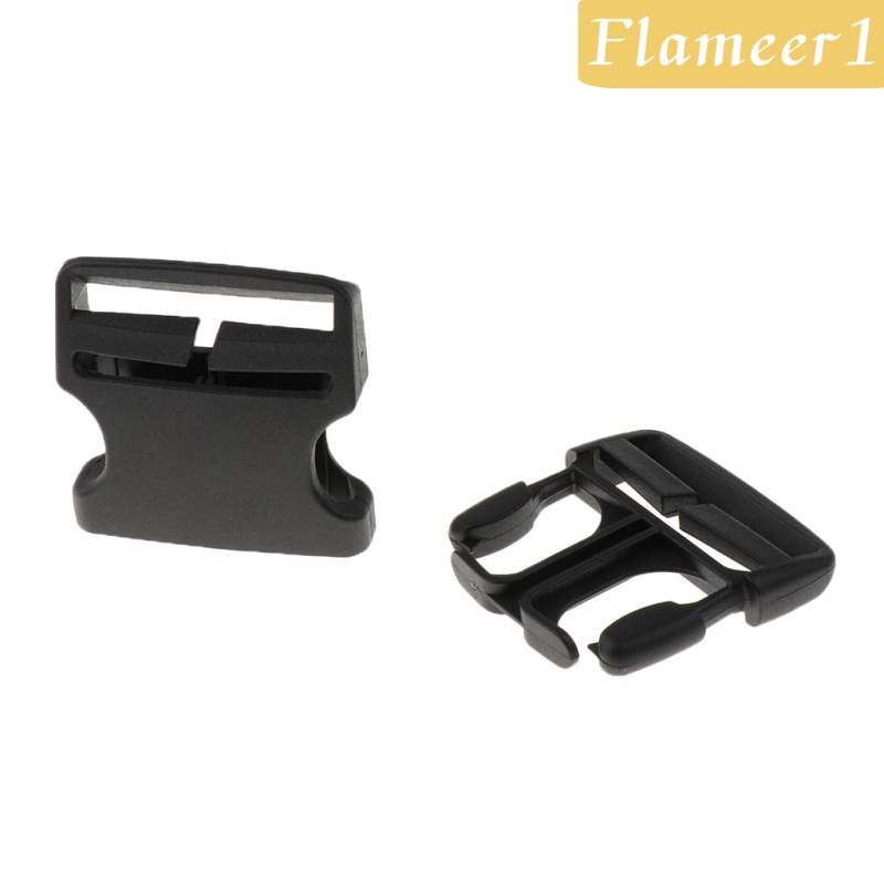 [Flameameer1] Dây Đai Ba Lô Màu Đen Tháo Lắp Nhanh Thay Thế 3.8cm