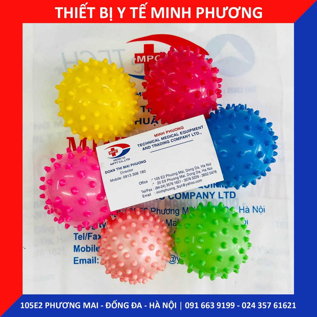 Bóng gai tập cơ tay phục hồi chức năng (màu ngẫu nhiên)