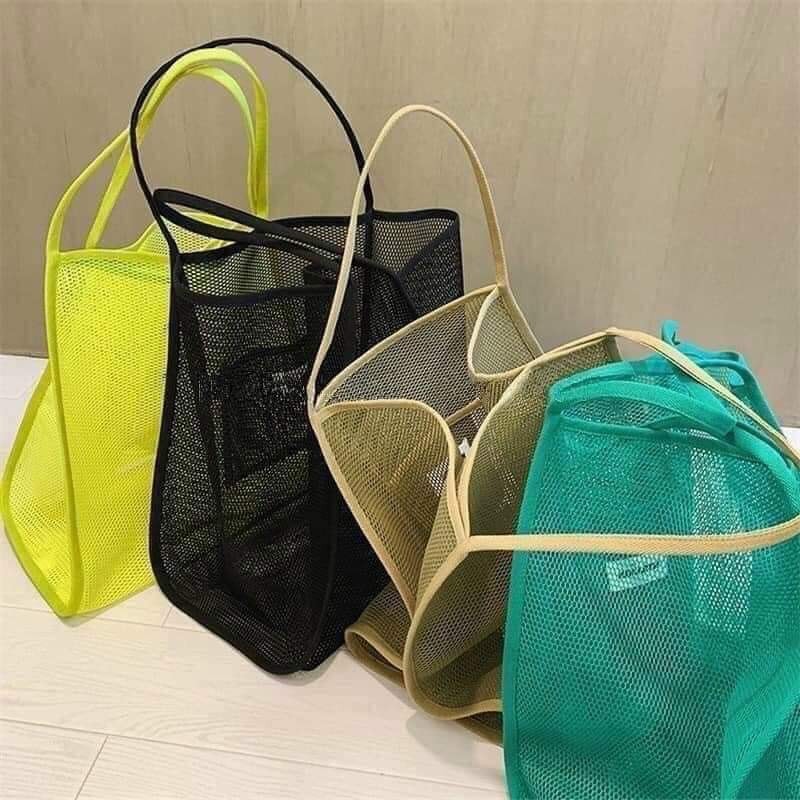 Túi Lưới Đi Biển, Shopping, Đi Chơi Phong Cách Hàn Quốc