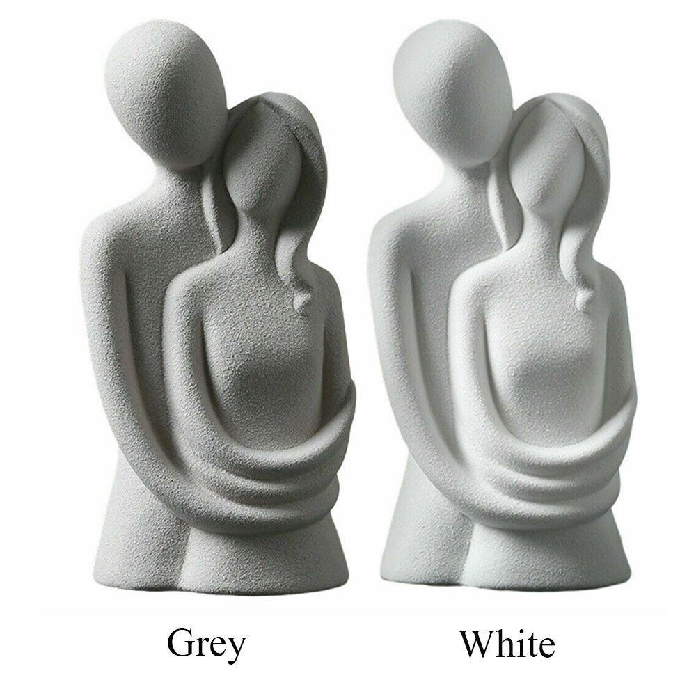 Đồ trang trí Nhân Vật Trừu Tượng Bằng Gốm Sáng Tạo Để Bàn Trang Trí