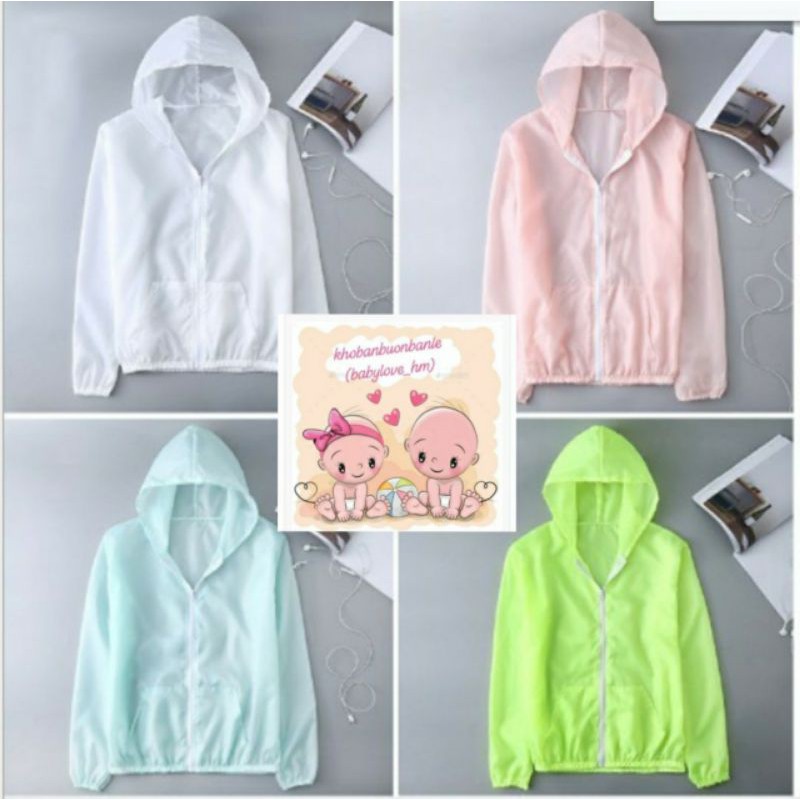 Áo khoác gió đa năng siêu nhẹ - Hàng loại 1