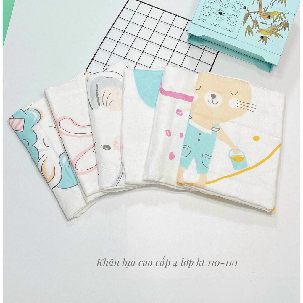 CHĂN LỤA Cotton Hè Thu Aden Siêu Mềm Cho Bé ⚡️FREESHIP⚡️