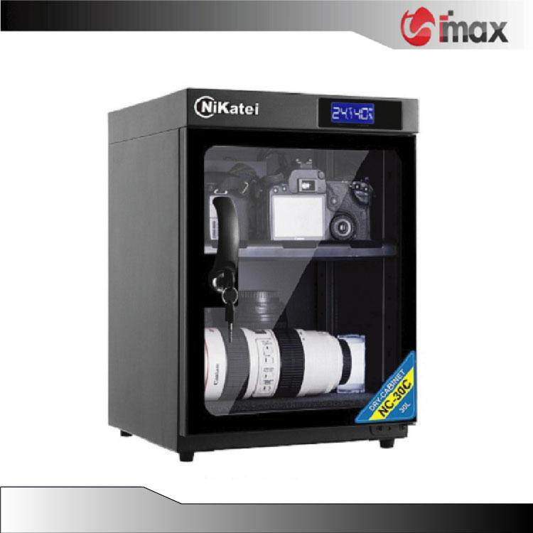 Tủ chống ẩm Nikatei NC-30C BLACK (30 lít) + Bộ vệ sinh máy ảnh 8 in 1