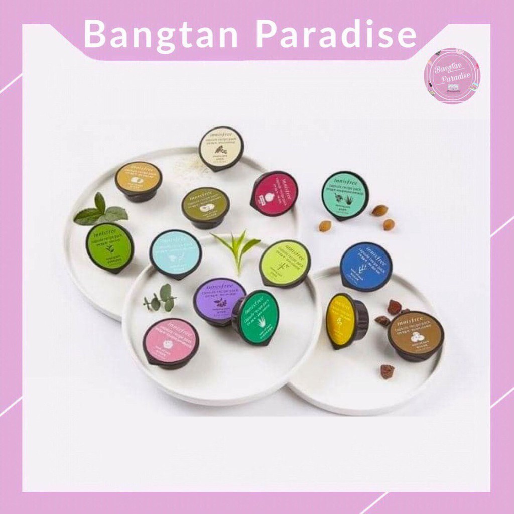 Mặt Nạ Innisfree Capsule Recipe Pack 10ml