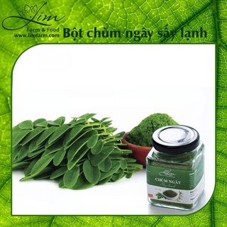 Bột Chùm Ngây Sấy Lạnh Nguyên Chất, Bột Ăn Dặm, Bổ Sung Dinh Dưỡng, Lọ Thuỷ Tinh 150gr - LIM