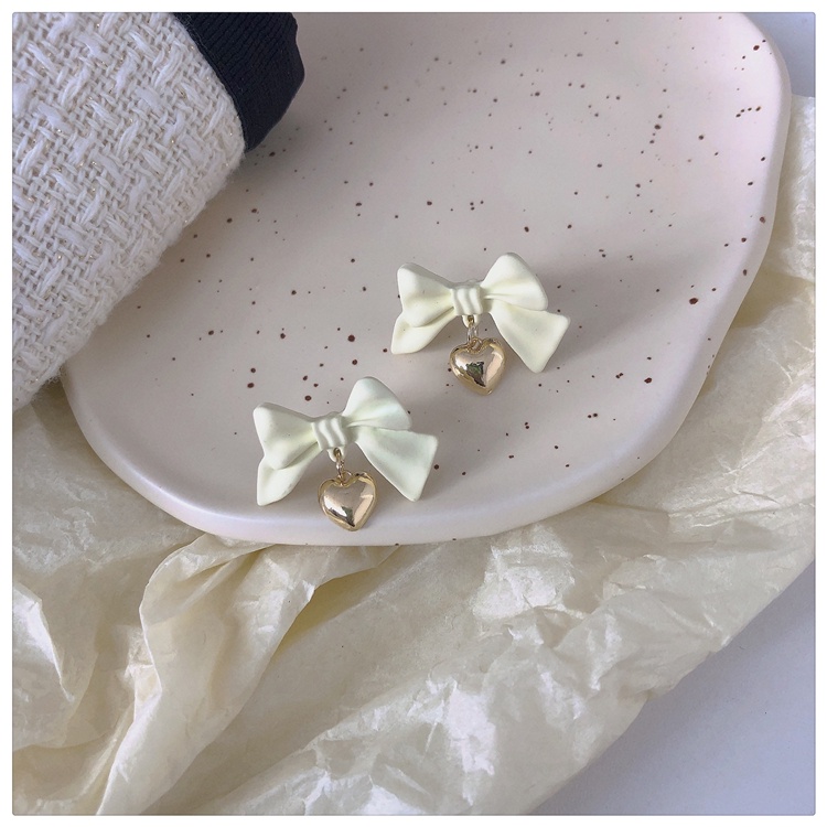 IF ME Khuyên tai hình nơ phong cách Hàn Quốc dễ thương cho nữ