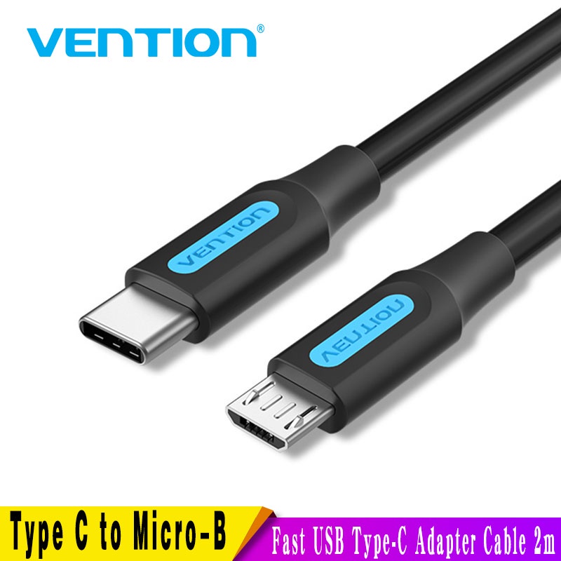 VENTION Cáp Chuyển Đổi Cổng Type C Sang Micro USB Type-C Cho Samsung Huawei Xiaomi MacBook pro OTG