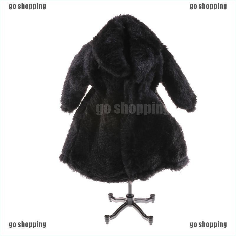 {go shopping}Dolls Fashion Fur Winter Warm Coat Flannel Outfit Doll Accessories Gift