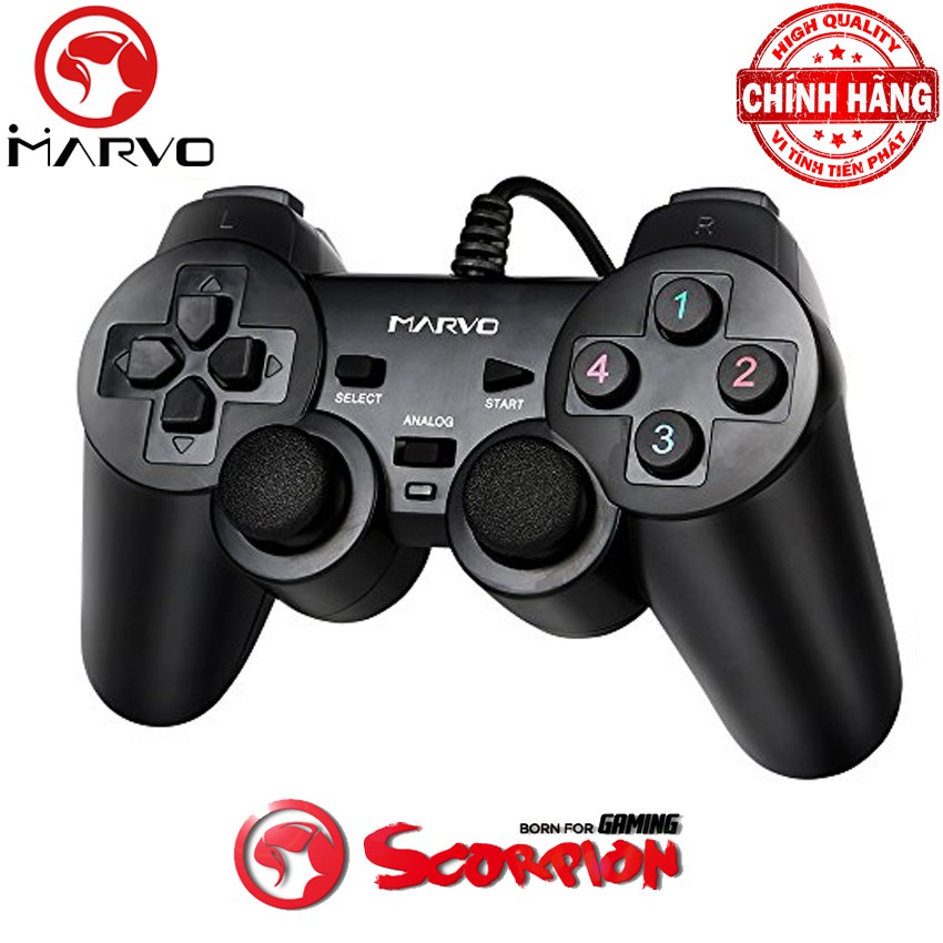 Tay cầm chơi game có dây Marvo GT-006