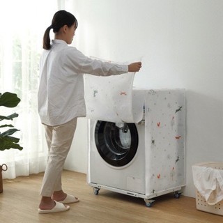 bọc máy giặt lụa satin chống thấm mẫu mới 2020