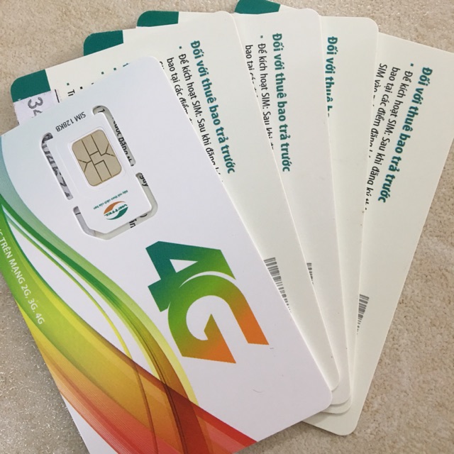 Sim Viettel. Vina. Mobile. Vào Mạng cả Năm.