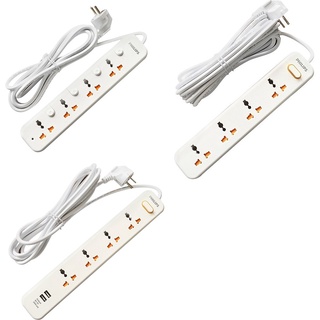 Ổ cắm điện 4 lỗ 3 chấu hiệu Philips