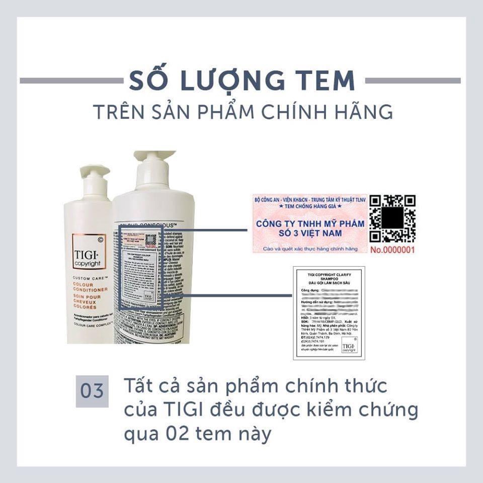 Kem nền phục hồi TIGI COPYRIGHT TREATMENT BASE 750ml chính hãng