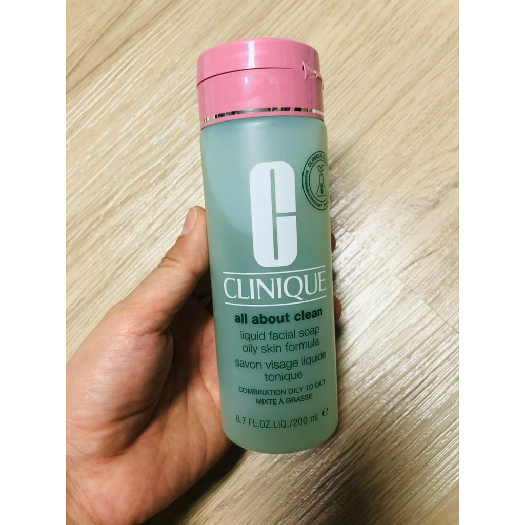 Sữa Rửa Mặt Dạng Gel Clinique All About Clean Liquid Facial Soap 200ml