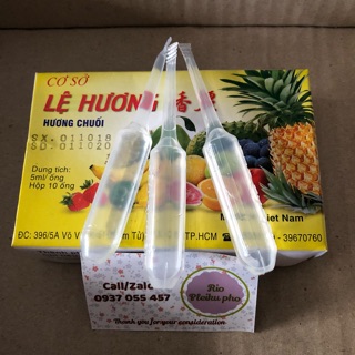 10 ống dầu chuối