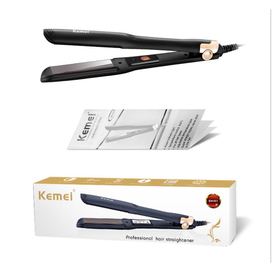Máy Duỗi Thẳng Tóc Kemei Km 851