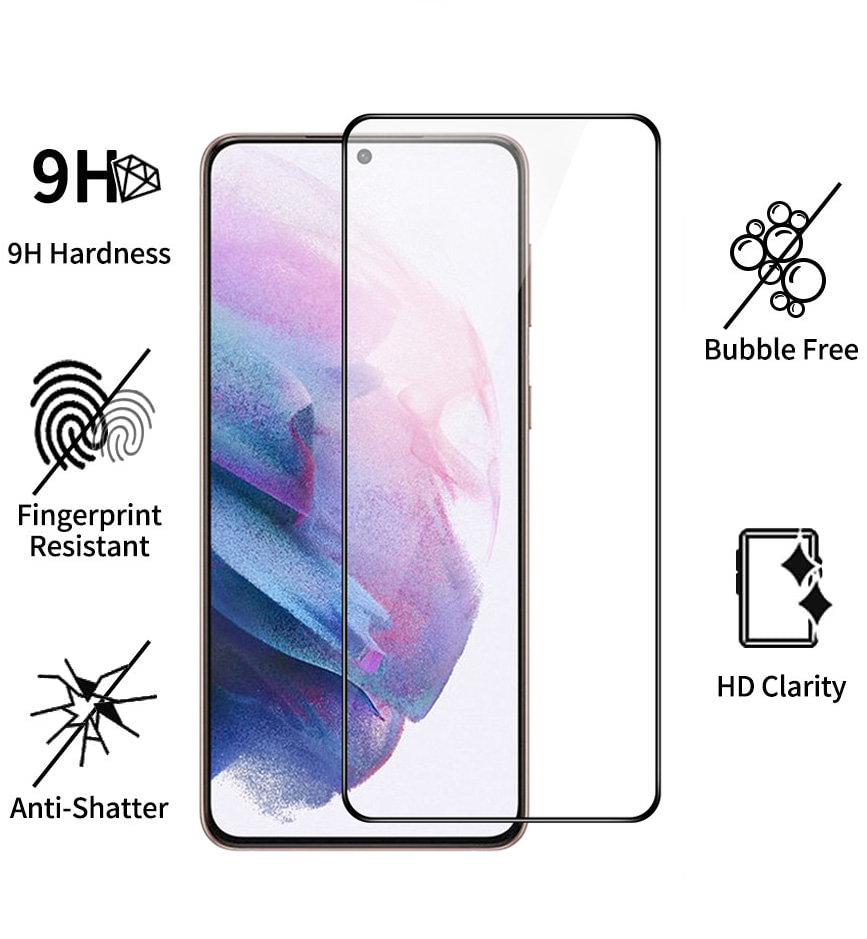 Kính Cường Lực 9h Hd Cho Samsung Galaxy S21 Plus Và Phụ Kiện