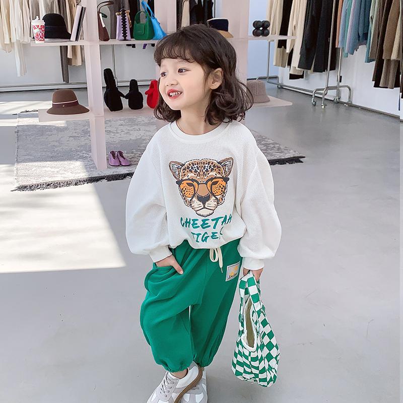 [Babycat] Bộ Đồ Thể Thao Hai Mảnh Phong Cách Nhật Bản Hàn Quốc Thời Trang Xuân Thu 2022 Mới Hợp Thời Trang Cho Bé Gái