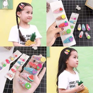 Kẹp tóc có nhũ lấp lánh Hàn Quốc