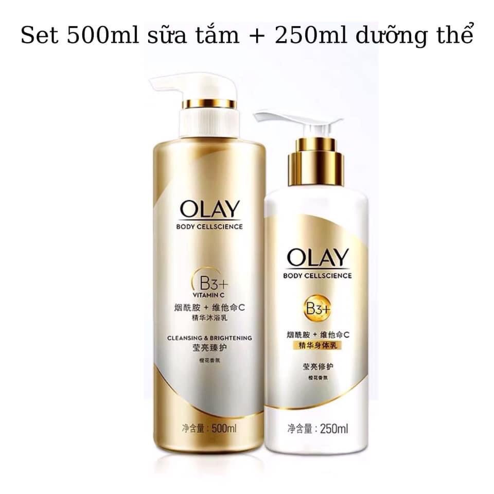 Set sữa tắm và dưỡng thể Olay | BigBuy360 - bigbuy360.vn