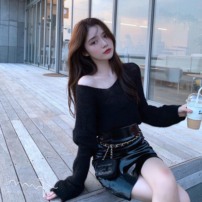 Áo Sweater Dệt Kim Mỏng Dáng Rộng Thời Trang Xuân Thu Cao Cấp