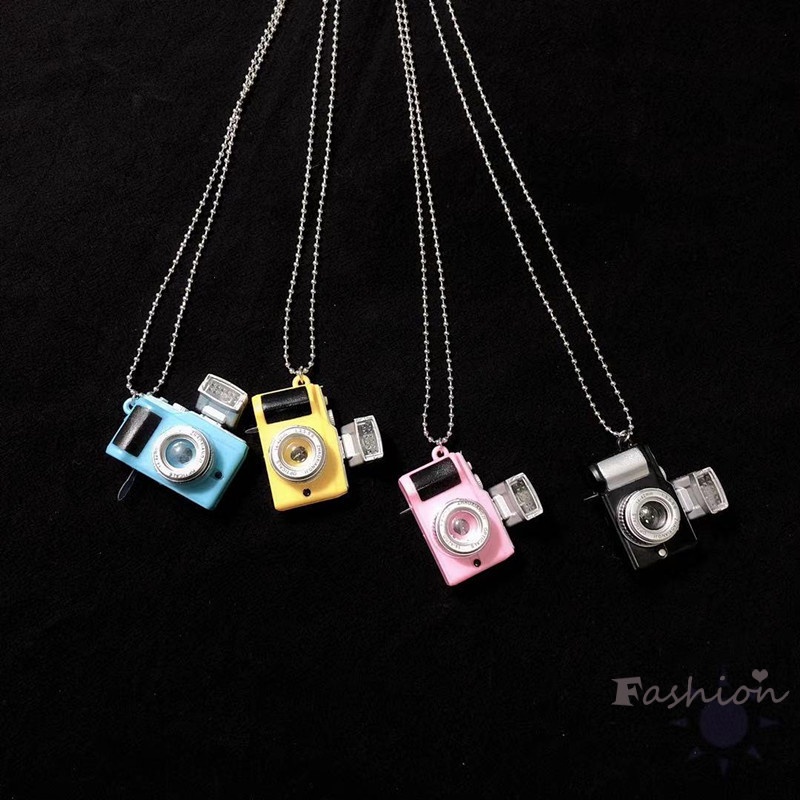 vòng cổ / Móc Khóa Hình Máy Ảnh 3d Thời Trang