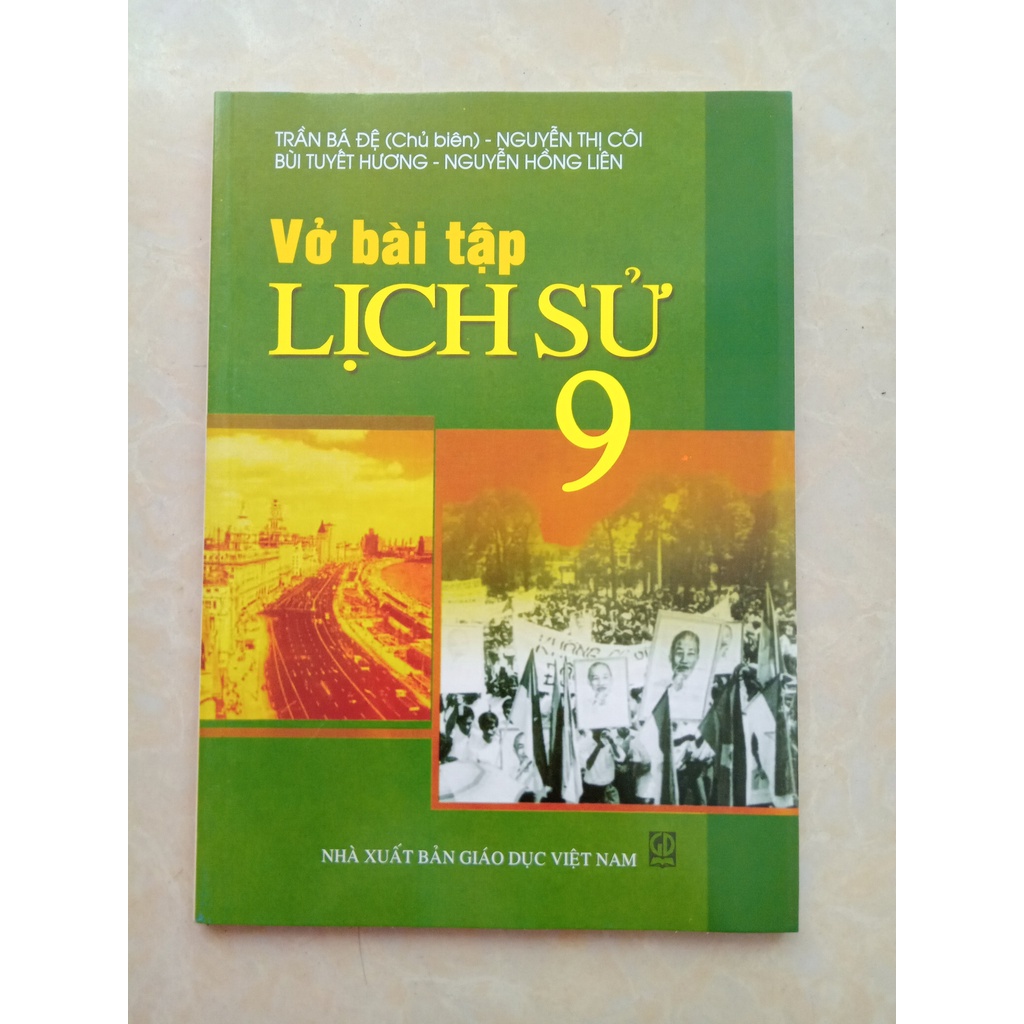Sách Vở bài tập Lịch Sử 9