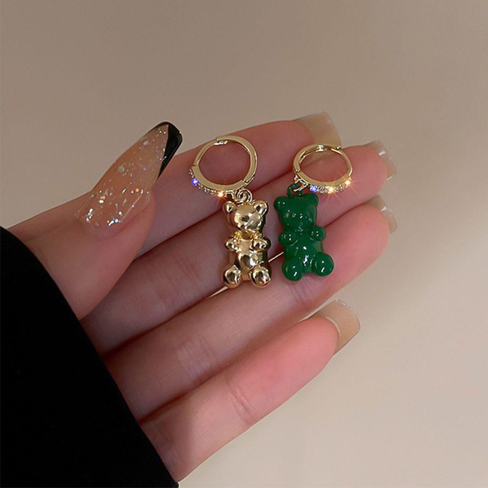 Khuyên Tai Hợp Kim Dáng Dài Họa Tiết Hoạt Hình Ngọt Ngào Cho Nữ