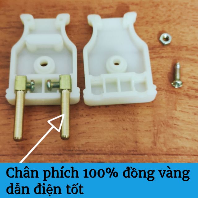 Phích cắm điện OMINSU công suất tải 2200W Hàng Việt Nam chất lượng cao