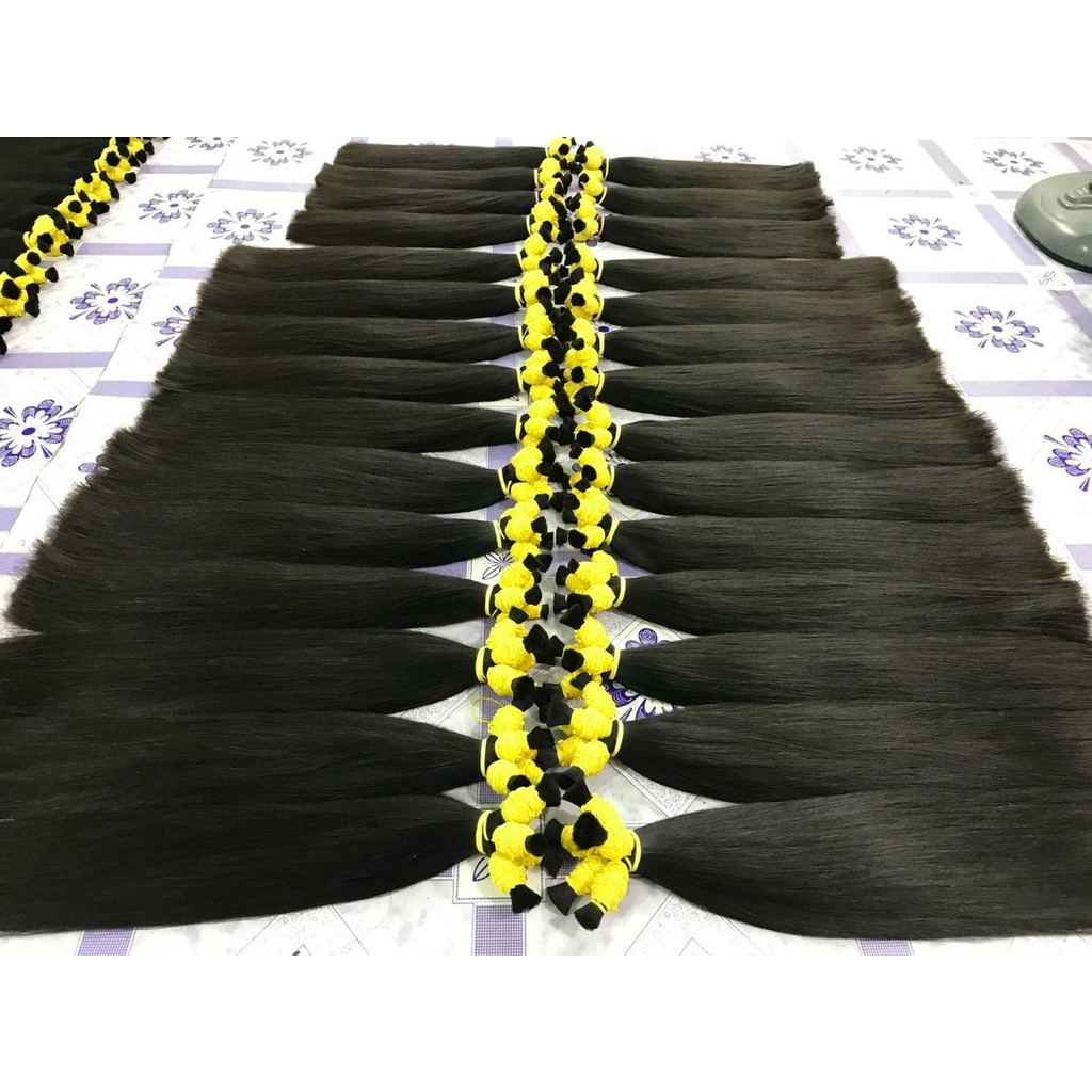 Tóc nối thật đủ các độ dài từ 50 đến 70cm , có tóc tẩy sẵn hàng chuẩn đẹp AZ008