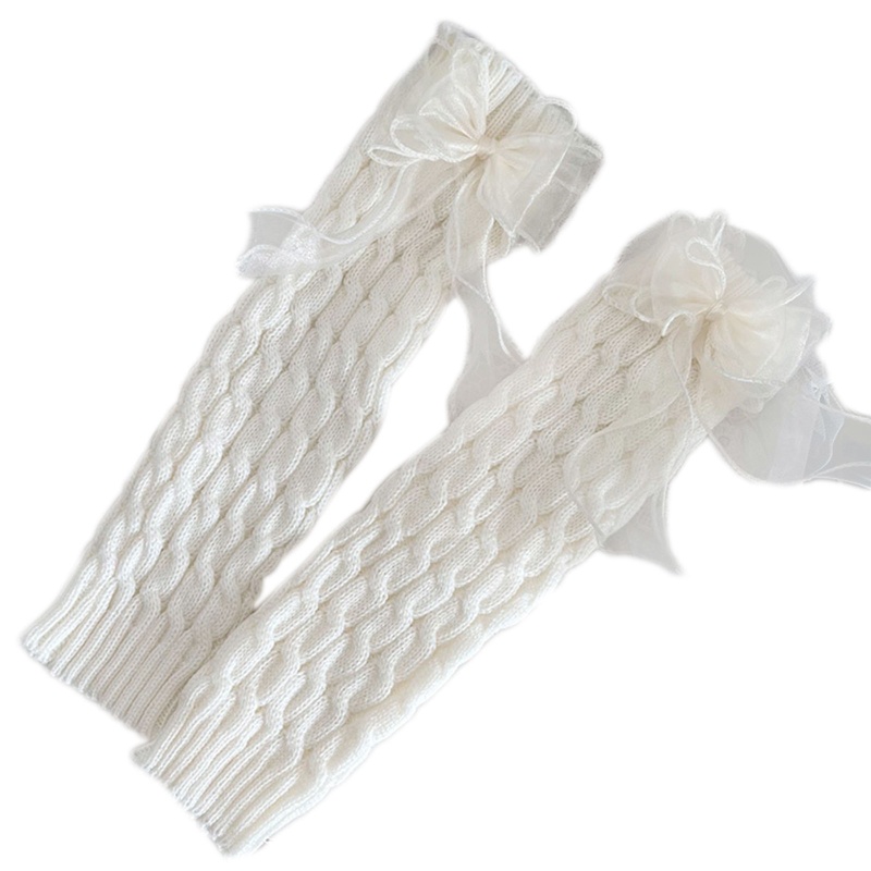 XIXI Tất Dệt Kim Dài Qua Gối Giữ Ấm Chân Phong Cách Lolita