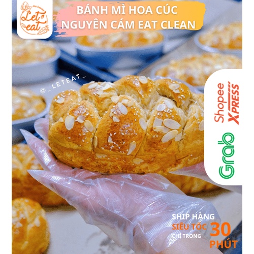 SHIP 1H HÀ NỘI  Bánh Mì Hoa Cúc Nguyên Cám Giảm Cân, Eat Clean 310Gr