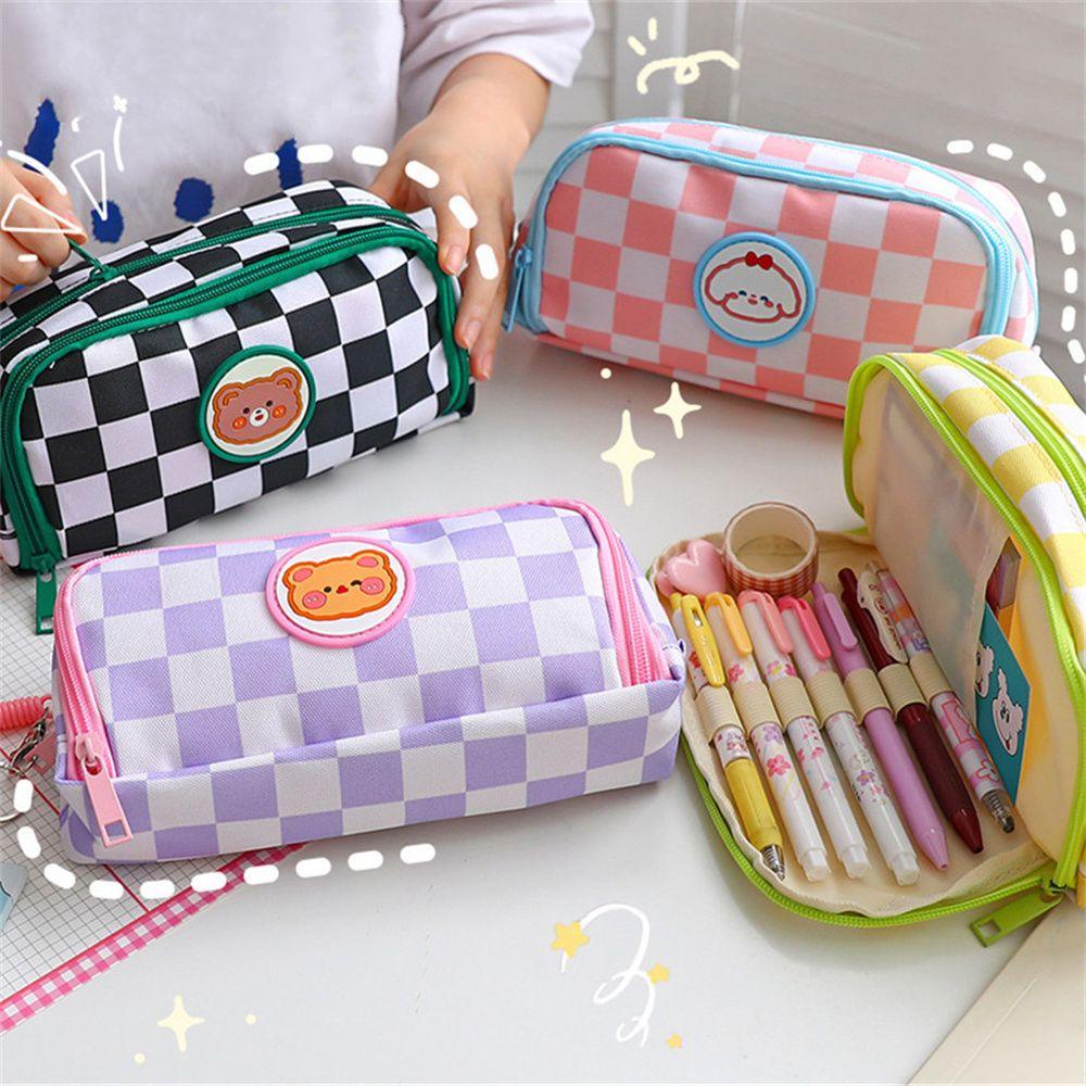 Túi Đựng Bút Chì Sức Chứa Lớn Tiện Dụng Cho Nữ