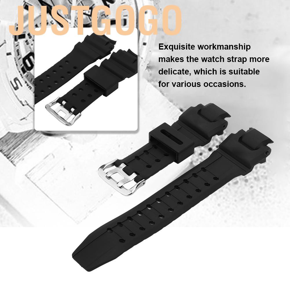 Dây Đeo Da Pu Cho Đồng Hồ G Shock Ga-1000 / 1100 Gw-4000 A1100 G-1400