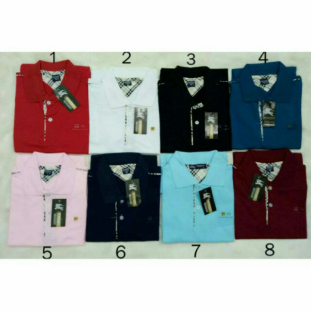 Áo Thun Nam Có Cổ Burber | BigBuy360 - bigbuy360.vn