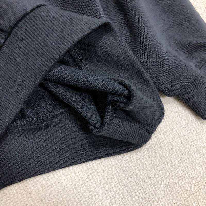 Áo thun dài tay bé gái đen HM 1-10 tuổi 🌈 Áo phông trẻ em cotton xuất dư 0822