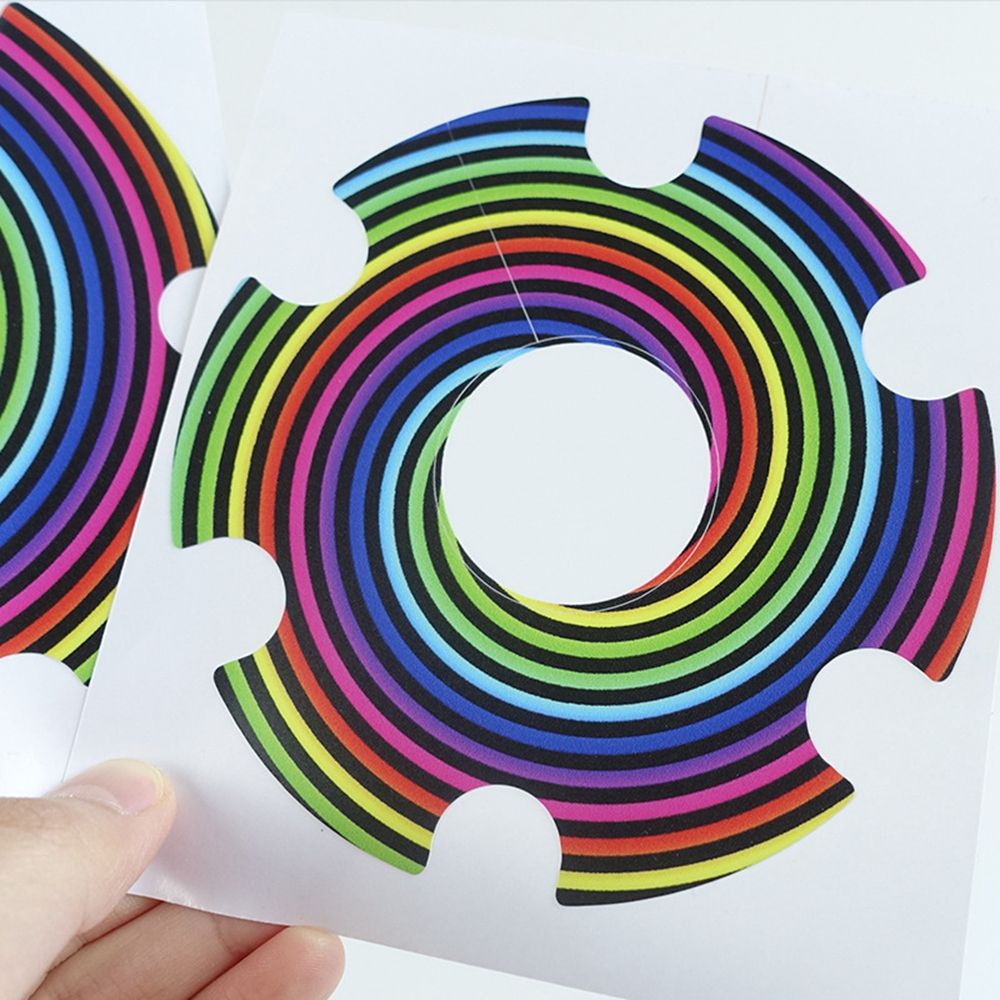 Bộ 2 Miếng Dán Bánh Xe Trước Bằng PVC 12 Màu Chống Thấm Nước Cho Xe Scooter Điện Xiaomi M365/1s/pro2