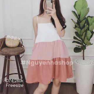 VÁY 2 DÂY CẦU VỒNG