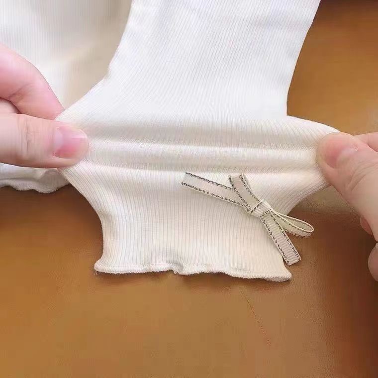 Quần Legging Vải Lụa Mát Mỏng Kiểu Phương Tây Thời Trang Xuân Hè Hàng Mới 2022 Cho Bé Gái