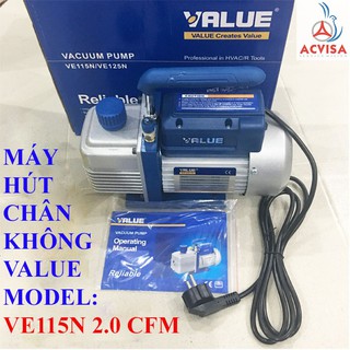 Máy hút chân không value 2.0 cfm model: ve115n