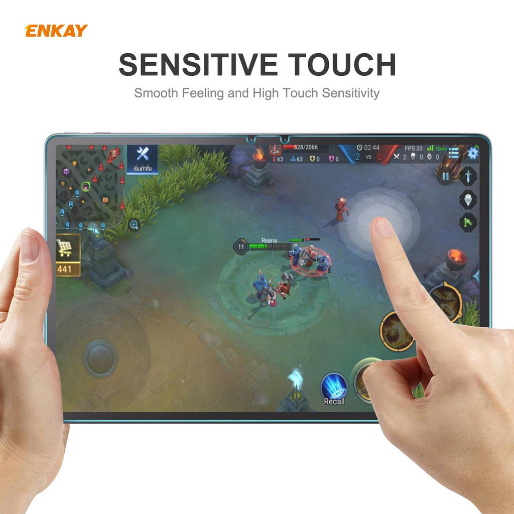 2 Kính Cường Lực Enkay Hat-Prince Cho Lenovo Tab P11 Pro 0.33mm 9h 2.5d