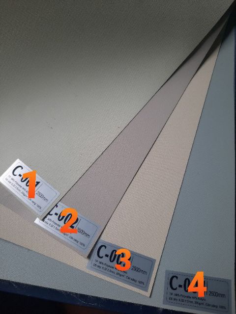 Thanh lý  lỗ rèm cuốn trơn ( khách bom hàng) mới 100%