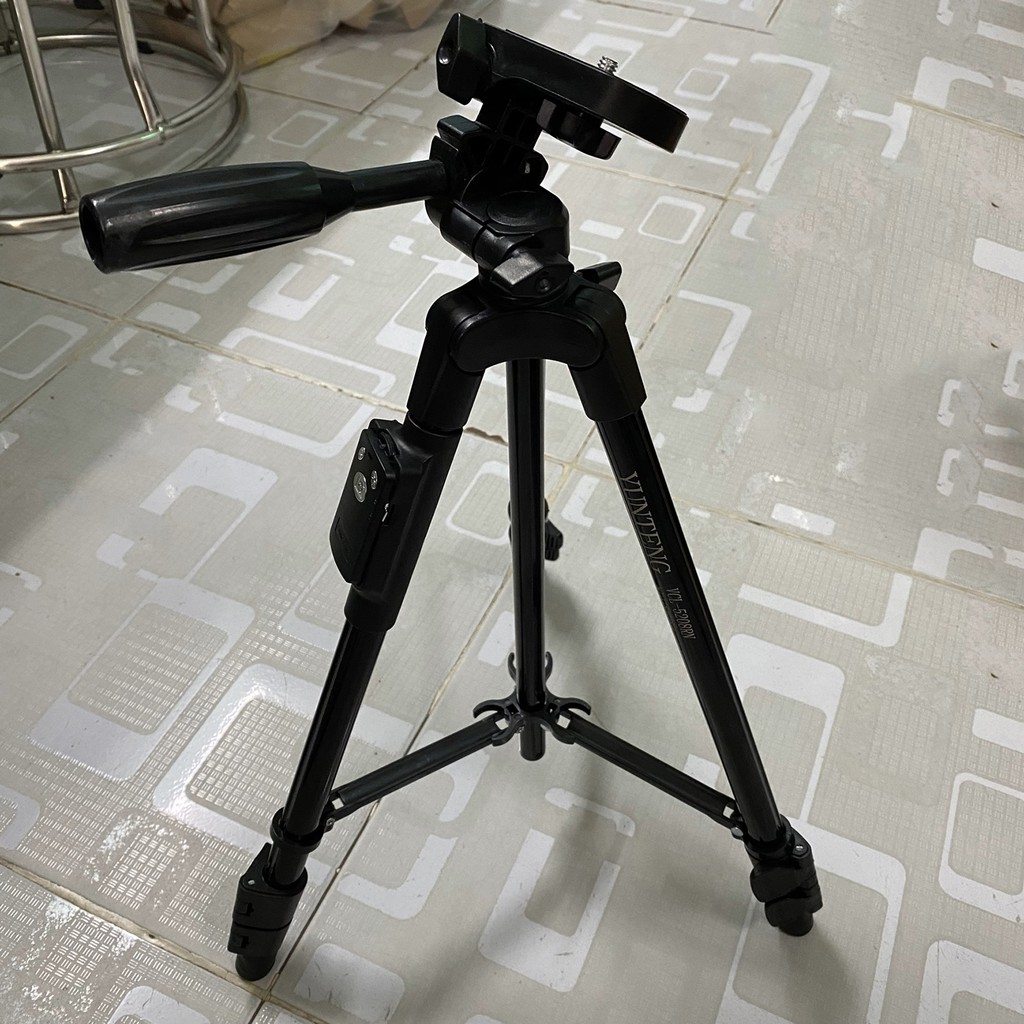 Chân máy ảnh, điện thoại Tripod YT-5208 cao tối đa 125cm - tặng kèm remote